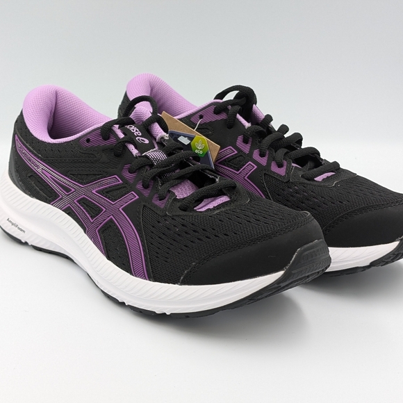 ASICS GEL-Contend 8 Women’s Size 8.5 Black Pink Running Shoes NWT - Picture 6 of 7